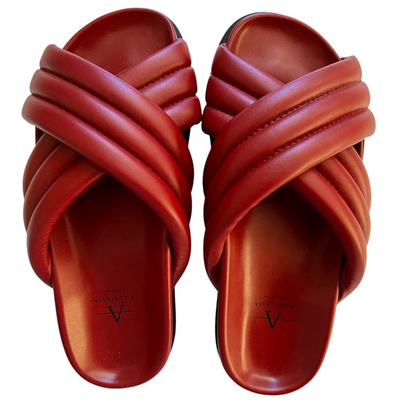 Aquatalia Leather Sandals size 7